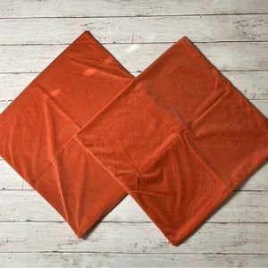 [NWOT] Soft Velvet Square Throw Pillow Covers